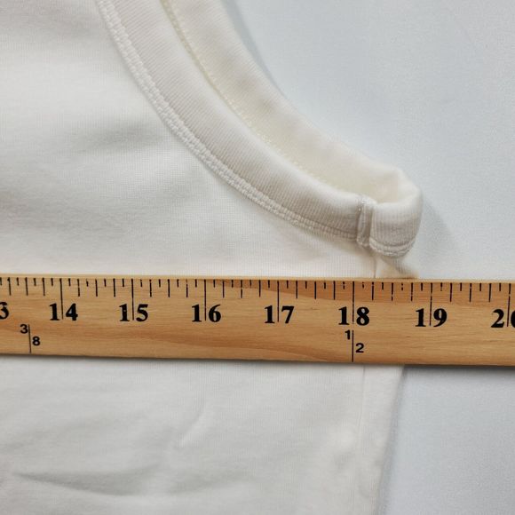 LOFT Ivory Sleeveless Top - Picture 8 of 10